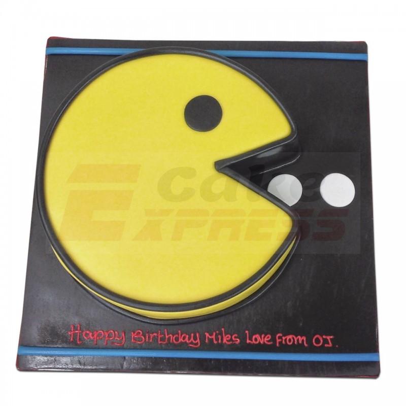 Pacman Fondant Cake