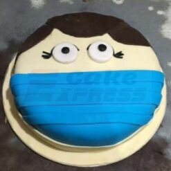 Face Mask Theme Cake