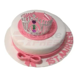 Crown Themed Fondant Cake