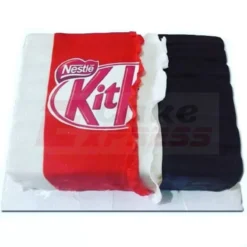Kit Kat Pack Fondant Cake