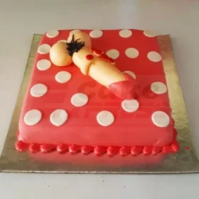 Hen Themed Naughty Cake