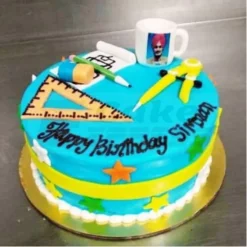 Engineer Theme Fondant Cake