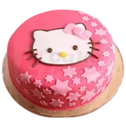 Cute Hello Kitty Birthday Cake