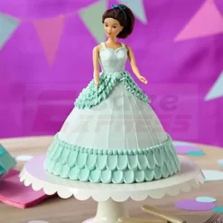 Light Green Barbie Doll Cake