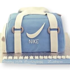 NIKE Sports Bag Fondant Cake